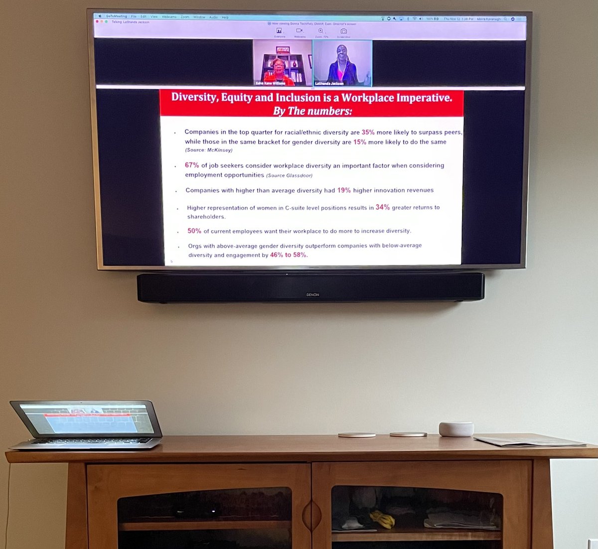mkdmMoira's tweet photo. Appreciating such good insights on DEI from AARP and Common Cause with @theDMAW #DMAWfromHome https://t.co/miZswoWnJO