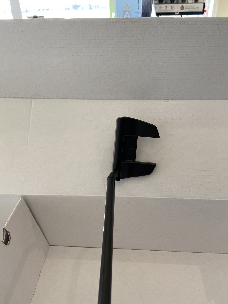 RoyalReginaGC's tweet photo. New arrival in the shop today! Limited release Blacked out PING PLD PRIME TYNE 4. Just a George our putter. Only 1 available, don’t wait !! #PING #pingcanada @pingcanada https://t.co/2WbVyqBmUH