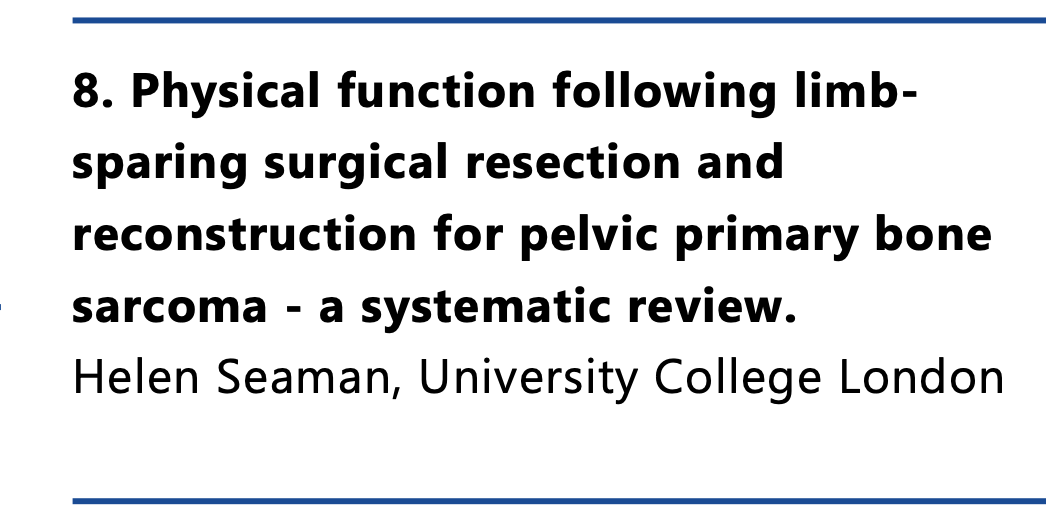 Helen Trace (@helen_e_seaman) on Twitter photo Very excited for my research poster to be presented tomorrow. Please check in and view my poster at the British Orthopaedic Oncology Conference tomorrow, poster 8 #BOOS2020 #sarcoma #functionaloutcomes #survivorship #pelvis <a href="/sherron_furtado/">Dr. Sherron Furtado</a> @orthopoda <a href="/Abbythephysio/">Abby McCarthy</a> @RNOHnhs <a href="/ucl/">UCL</a> Very excited for my research poster to be presented tomorrow. Please check in and view my poster at the British Orthopaedic Oncology Conference tomorrow, poster 8 #BOOS2020 #sarcoma #functionaloutcomes #survivorship #pelvis <a href="/sherron_furtado/">Dr. Sherron Furtado</a> @orthopoda <a href="/Abbythephysio/">Abby McCarthy</a> @RNOHnhs <a href="/ucl/">UCL</a>