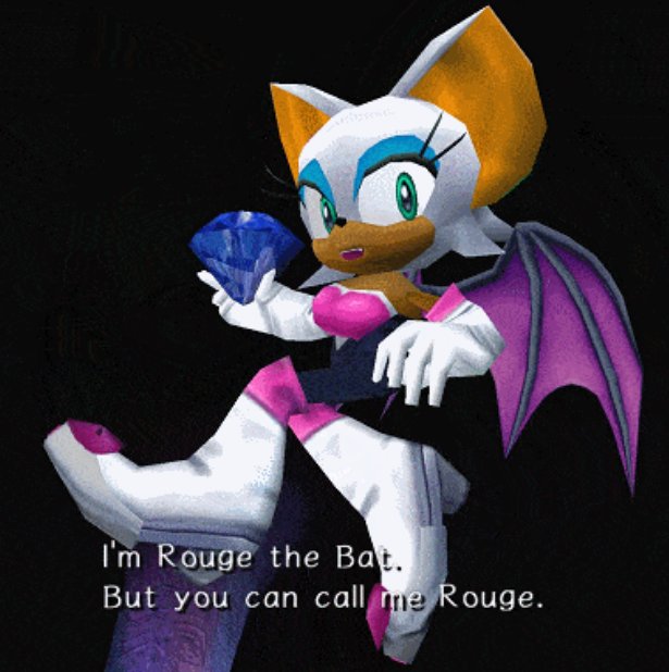 sonic adventure 2 rouge plush