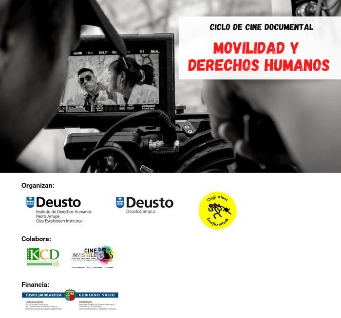 🎬🚧🤸‍♀️🏃🏃‍♀️👏🏾👏🏾 Arranca en Deusto el ciclo de cine documental "Movilidad y #DDHH / Mugikortasuna eta giza eskubideak" con <a href="/oeebizkaia/">Ongi Etorri Errefuxiatuak Bizkaia</a>, <a href="/KCDONGD/">KCD ONGD</a> y el Festival Internacional de Cine Invisible. Animaros!! 
Programa 👁 bit.ly/38zuCDu