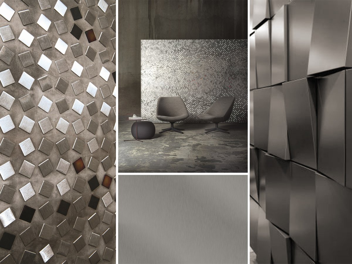 LozziSrl's tweet image. Superfici metalliche vibranti
#DeCastelli #mosaico #metallo #DeSign