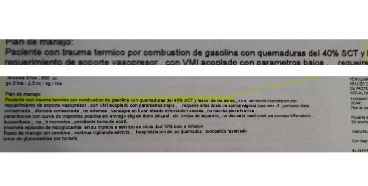 cancinodiegoa's tweet photo. Hasta hoy nadie explica por qué en la incineración de los jóvenes dentro de la estación de Policía de San Mateo hubo gasolina como lo indica este dictamen médico; la Policía nunca abrió la reja donde se quemaron, ¿quién puso esa gasolina? https://t.co/n6kUYOVLMv