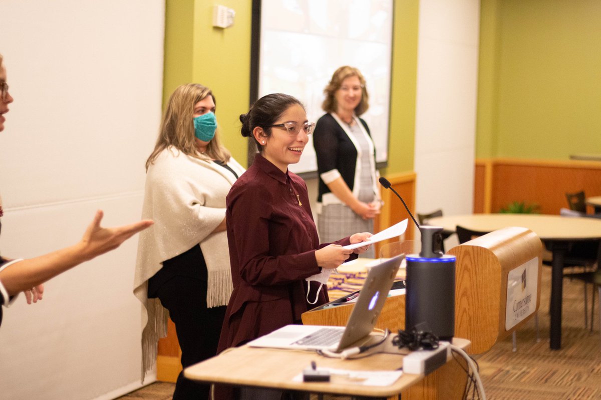 CUBusiness's tweet photo. We want to congratulate our 2020 Delta Mu Delta inductees for all of their hard work and accomplishments! Thank you to everyone who was involved in this year’s induction ceremony. #DeltaMuDelta https://t.co/SSYfIp1rcQ