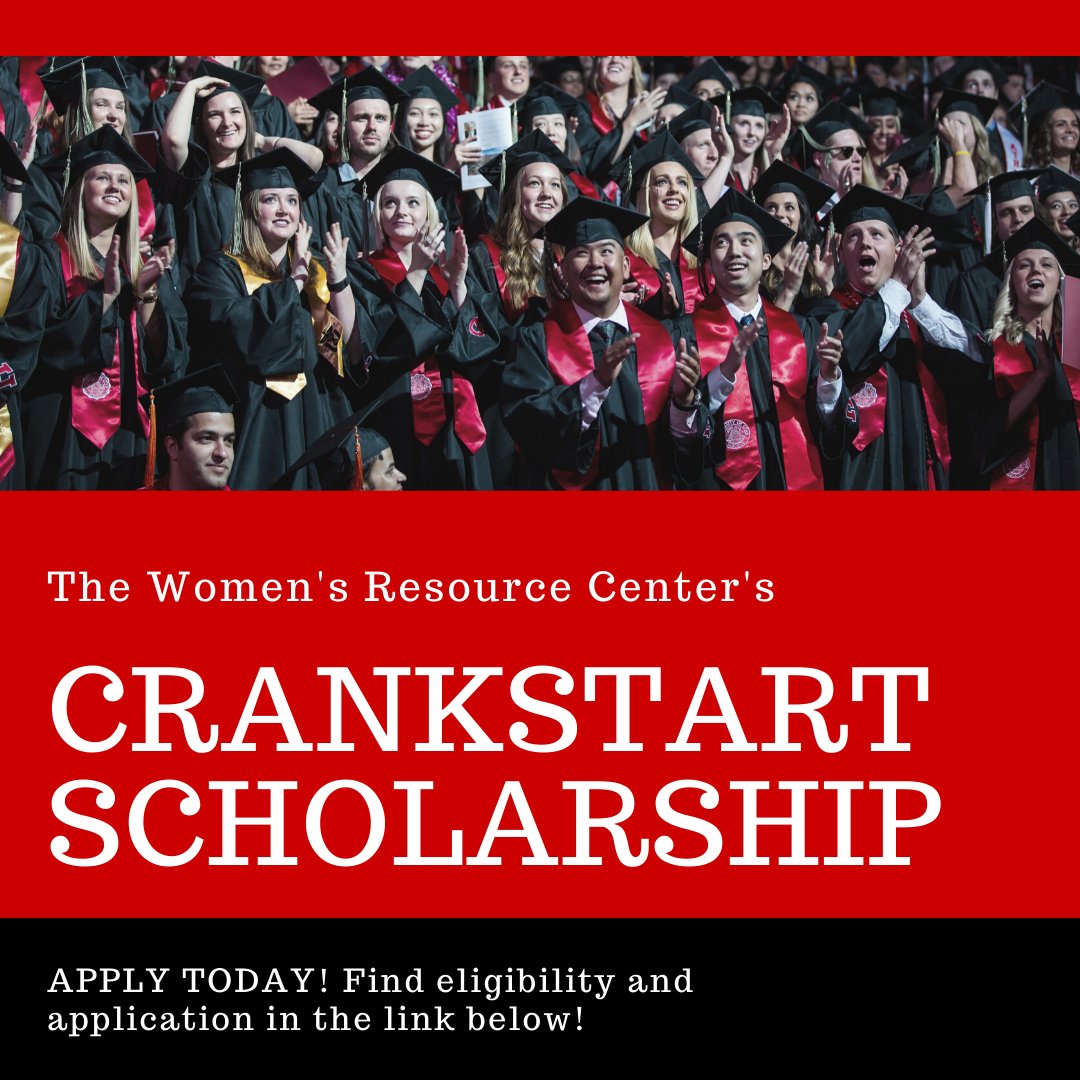 UofUOandT's tweet photo. 💥SCHOLARSHIP ALERT💥 The Crankstart Scholarship is available to assist adult learners, of all gender identities, at The University of Utah who are pursuing their first undergraduate degree. Hit the link for the application! @UofUWRC 
https://t.co/DvYQXJKhjZ https://t.co/JsWuQj2KmH