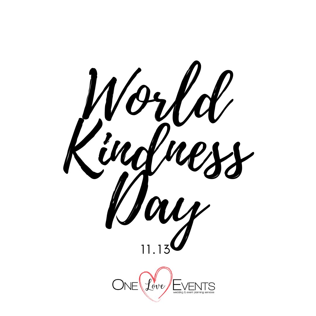 1OneLoveEvents's tweet image. It's World Kindness Day! What will you be doing to show your kindness?

#oneloveevents #WorldKindnessDay #evenplannerfortworth