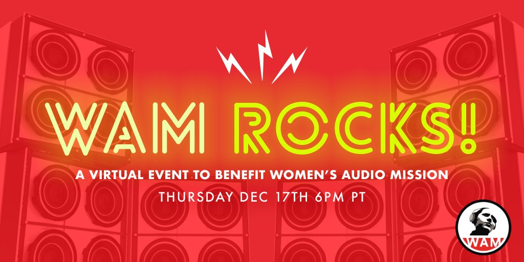 womensaudio's tweet photo. You're invited! Join us virtually on Dec 17th as we celebrate our impact and raise funds. The fun-filled evening will feature a DJ Dance Party, a Live Pledge Drive with @auctionemily, sing-a-long with @theonyxmusic plus more! 

RSVP:  https://t.co/7DkIL868Mg #WAMCelebrate https://t.co/SJEc87VUcb