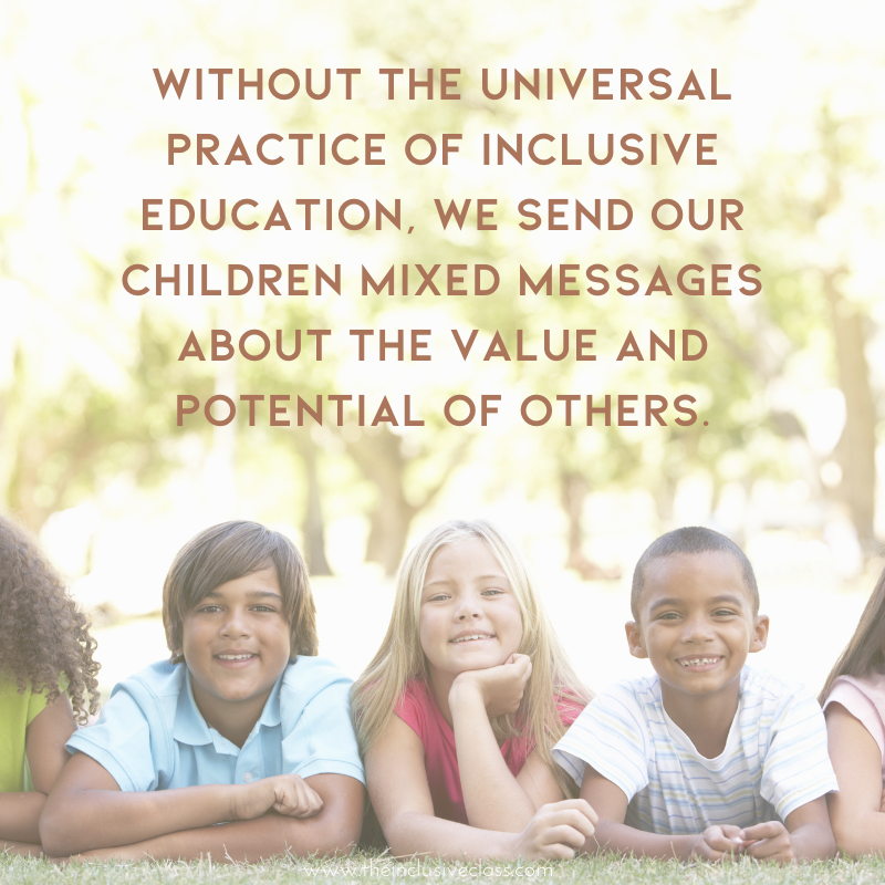 Inclusive_Class's tweet photo. Let's stop sending our students mixed messages! #inclusion #bettertogether #allmeansall #inclusive #diversity https://t.co/MHbaYNrzXX