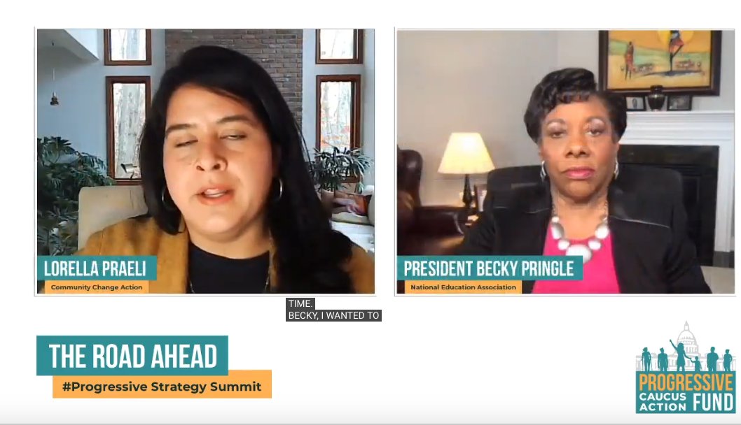 katrinacecile's tweet image. &quot;You can&apos;t be essential and disposable, you can&apos;t be essential and deportable&quot;. A perfect summation of the contradiction of how our society has treated immigrants during the #pandemic by @lorellapraeli. Watching the #ProgressiveStrategySummit hosted by @WeAct4progress