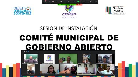 gobabiertocv's tweet photo. El Ayuntamiento de Ciudad Valles formalizó la instalación del Comité Municipal de #GobiernoAbierto, el primer organismo de participación ciudadana a nivel municipal en San Luis Potosí en coordinar y promover ejercicios de gobierno abierto. https://t.co/IdXv8Cfage