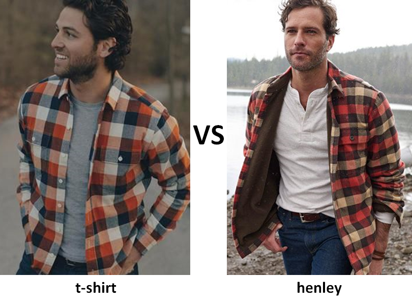 WellBuiltStyle on Twitter "Layer them over a henley instead of a plain tshirt. Nothing wrong