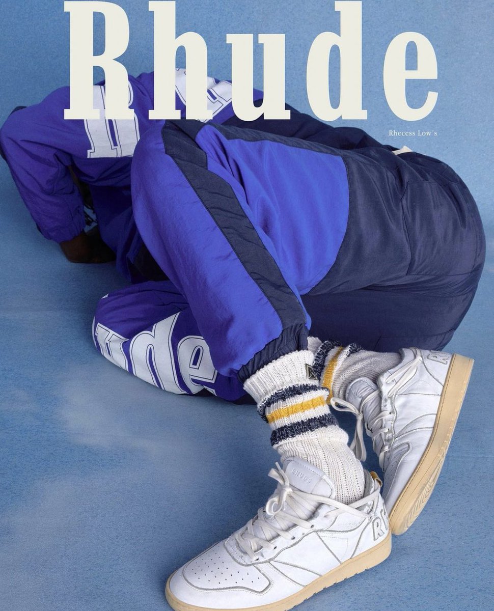 PUFF LA on Twitter: 品質検査済 RHECESS-LOW RHUDE スニーカー