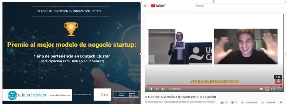 EdutechCluster's tweet photo. Gracias a todos por vuestra participación. Y felicidades a Wuolah por el Premio Edutech Cluster al mejor modelo de negocio. Será un placer contar con vosotros.
Gracias @SEK_Lab por la organización.
#FOROINVERSIONEDTECH https://t.co/Ot7cPZWhtX