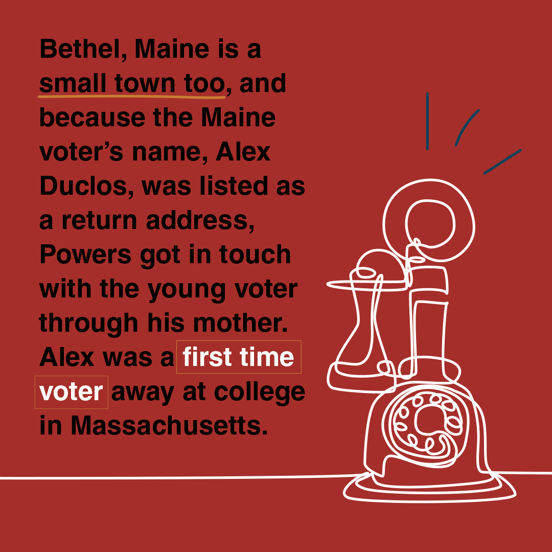 Duclos assumed his ballot had already been received and counted after dropping it in the mail.