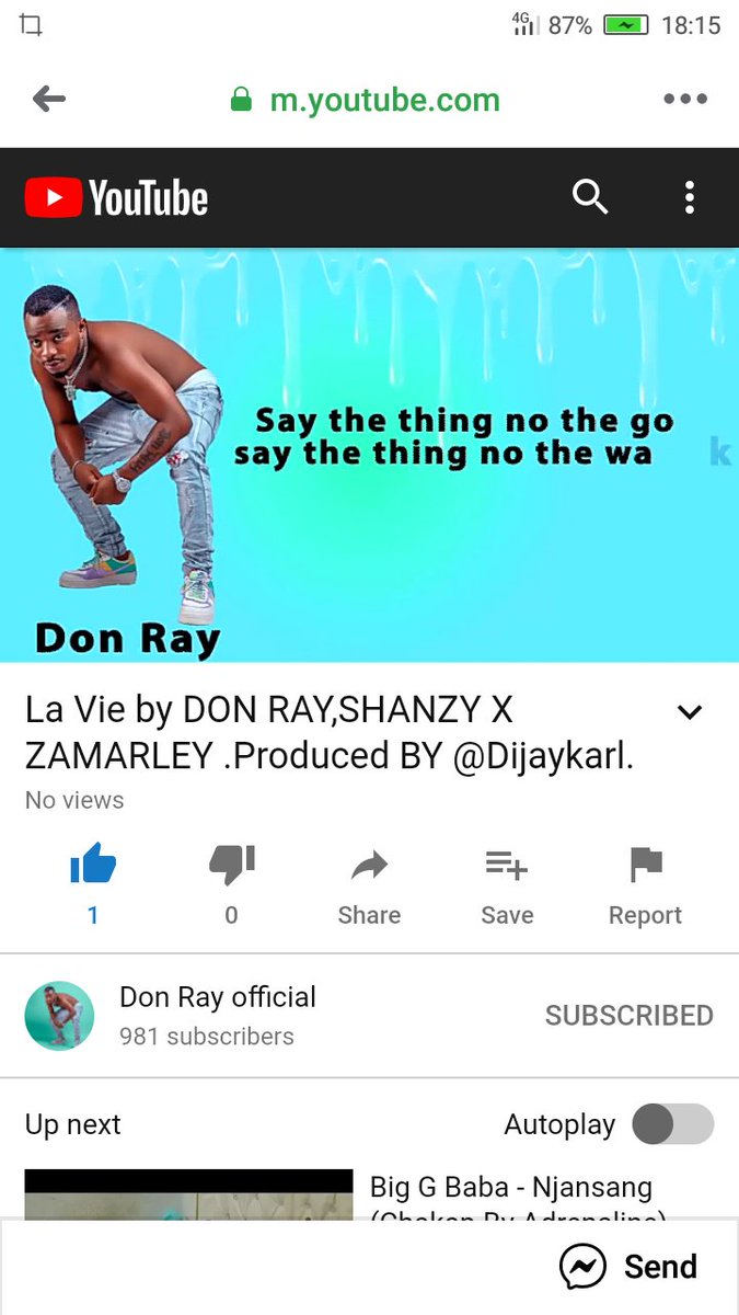 Chris22596942's tweet photo. #Donray never disappoint, anything from him is worth the time.go watch and see for yourself.bragging rights๐๐I was the first to watch thisโค๏ธโค๏ธโค๏ธ
https://t.co/vSw7jjpy6g https://t.co/uxOmgWdkuP