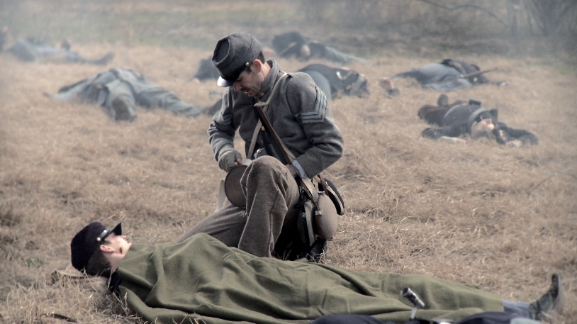 Sargent Kirkland did not stop until he had helped every wounded soldier (Confederate and Federal) on the Confederate end of the battlefield, spending Hours in this all while being closely watch by Union guns, risking his own life. Kirkland's actions remain a legend to this day.