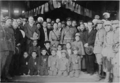 General Mahmut Muhiti (1877-1945), the Commander-in-Chief of the East Turkistan National ArmyKashgar, 1933