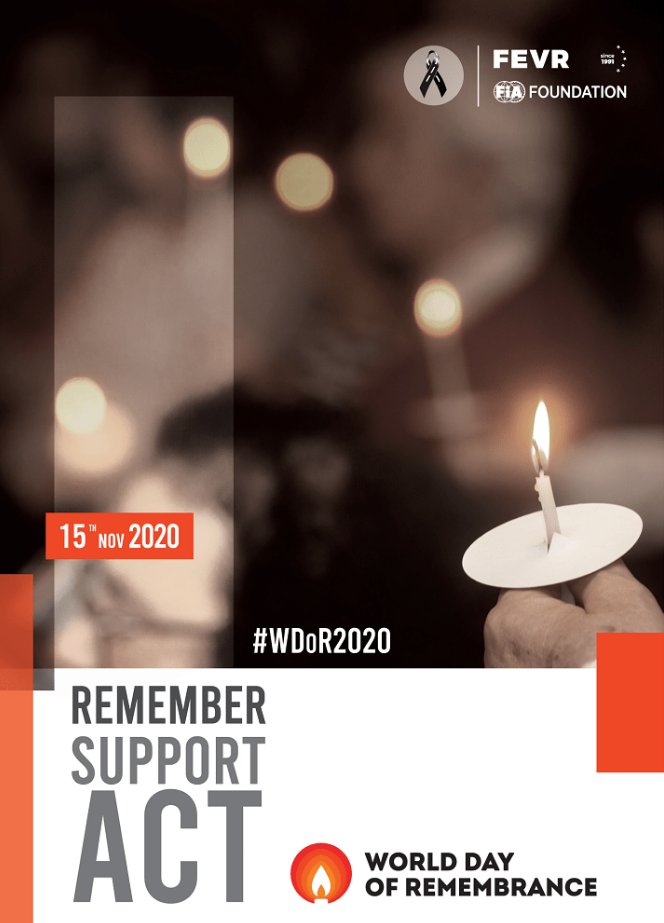 World Day of Remembrance for Road Traffic Victims. Valley Traffic Division remembers all those who lost their lives in a traffic collision in the San Fernando Valley November 2019. 
For those who would like to participate see link to register. 

worlddayofremembrance.org