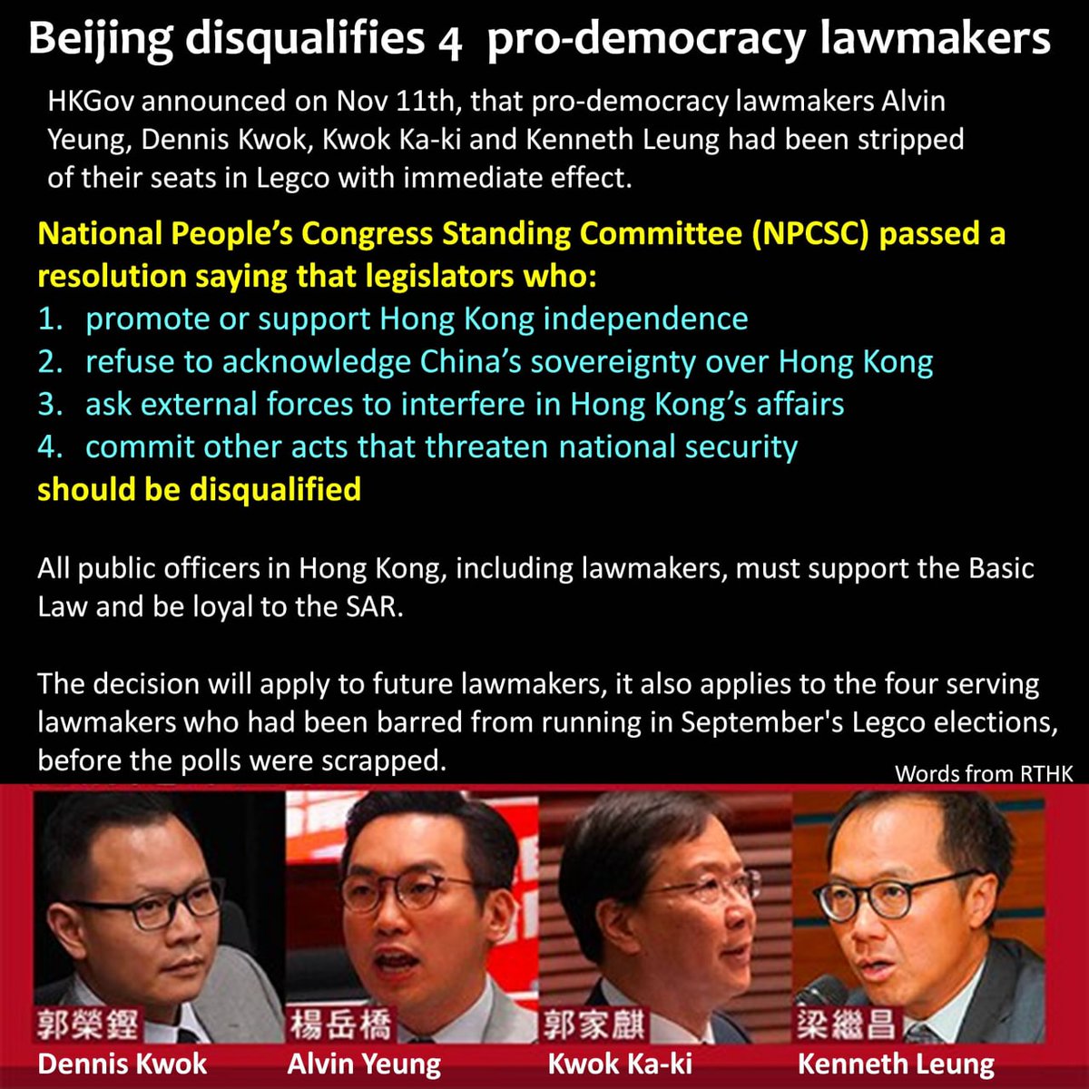 hkdnow1's tweet photo. #CCP &amp; #GovHK used #WuhanVirus as excuses to cancel the #LegCo election. Now, #CCPChina couldn't even tolerate the slightest voice of its opposition. This is the true side of #China. https://t.co/VJENxw85YQ