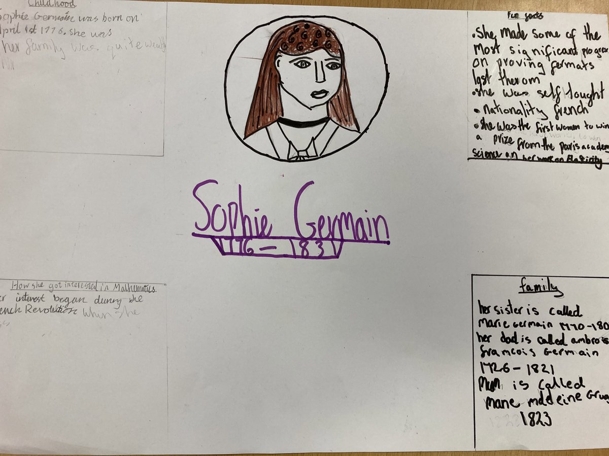 BurghPrimary's tweet photo. This afternoon in P7 we were researching famous mathematicians and their contributions to mathematics @EducationSLC @SLCNumeracy #FamousMathematicians #HiddenFigures #TeamBurgh https://t.co/ByiDL8boW2