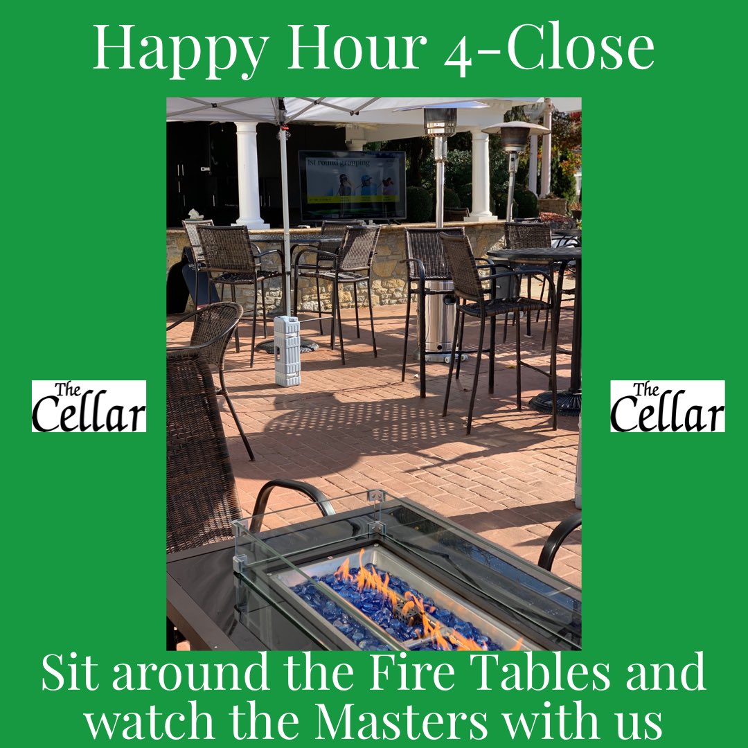 cellarlexington's tweet photo. Masters, Happy Hour, Fire Tables and supporting local #cellarlife https://t.co/04TMU56rzt