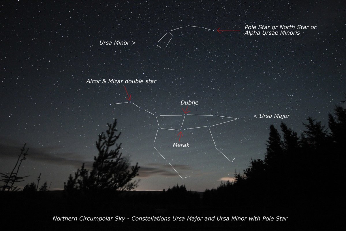 martinastro2005's tweet photo. Annotated night sky images from Davagh Forest during the course of last year while working on a time lapse project. Main constellations &amp; regions of interest marked. https://t.co/19Wt2BjIl1 #davaghforest #nightsky https://t.co/yV9qd4gt0E