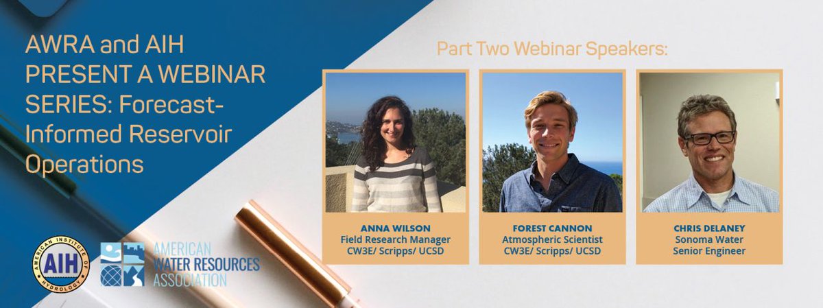 From <a href="/aihydrology/">American Institute of Hydrology</a> &amp; <a href="/AWRAHQ/">Am Water Res Assn</a>:  PART 2: 'Science Aspects Of FIRO Program' | 18 November 2020 | 1:00 - 2:00 PM ET. Links: AIH: lnkd.in/g5SNmuK; AWRA &amp; others: bit.ly/3nnmt99 cc: <a href="/sejorg/">Society of Environmental Journalists (SEJ)</a> <a href="/USACEHQ/">USACE HQ</a> <a href="/usbr/">Bureau of Reclamation</a> <a href="/USACESacramento/">U.S. Army Corps of Engineers Sacramento District</a> <a href="/OmahaUSACE/">achabi 7 POC</a> <a href="/NWDUSACE/">NWD USACE</a> <a href="/OSUHydrophiles/">Hydrophiles Club at OSU</a> <a href="/OSUCEOAS/">CEOAS - Oregon State</a>