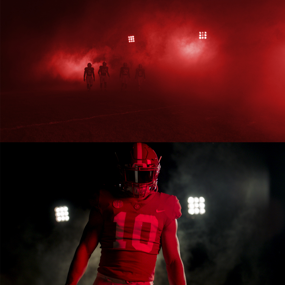 EliteEdgeTV's tweet photo. 𝗙𝗥𝗔𝗠𝗘𝗦 | @AlabamaFTBL 

Overnight shoots, multiple set builds, we went all out for the No. 1 team in the country. Roll Tide! https://t.co/2OCJqhTo0y