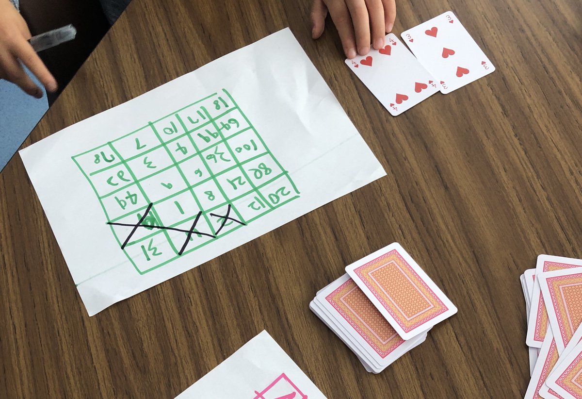 AboveAllBeKind's tweet photo. We cannot get enough of @mminas8 math games in grade one. Such an amazing resource. Joy, engagement and mathematical thinking! #grade1 #earlyyears #math @IICS1911 
https://t.co/2ExVhr4e2t https://t.co/1ei1N1TnEy