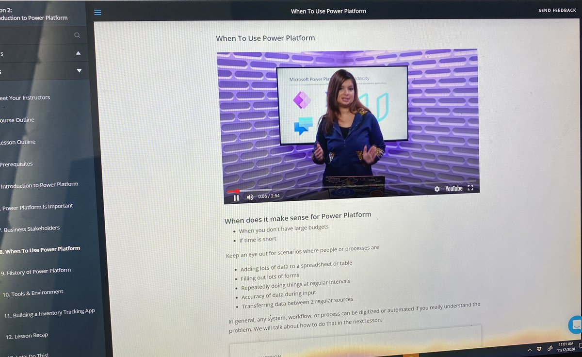donasarkar's tweet image. Doing final review of an exciting project that @98codes @JoeCamp13 @GomoMohapi &amp;amp; I have been working on for the past 3 mos. You wanted a super simple “get started” learning tutorial for #PowerPlatform that non-techies can do? We’re live just in time for #CSEduWeek on Dec 7th 👀