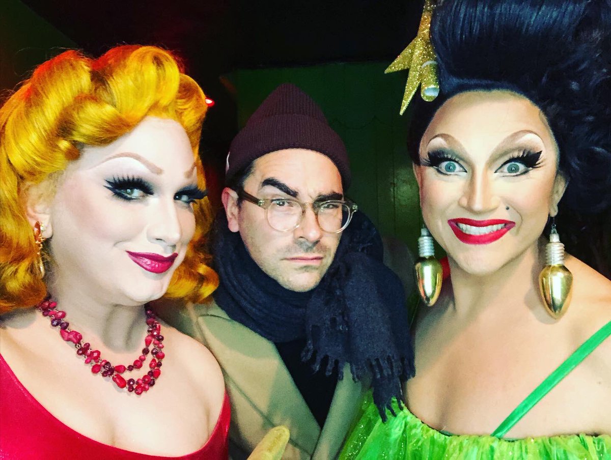 Jinkx Monsoon (@jinkxmonsoon) on Twitter photo It was a thrill to join the iconic cast of #HappiestSeason, thanks to its brilliant director <a href="/cleaduvall/">Clea DuVall</a> — here’s me and <a href="/bendelacreme/">BenDeLaCreme</a> with <a href="/evilhag/">:)</a>, <a href="/danjlevy/">dan levy</a> and #KristenStewart It was a thrill to join the iconic cast of #HappiestSeason, thanks to its brilliant director <a href="/cleaduvall/">Clea DuVall</a> — here’s me and <a href="/bendelacreme/">BenDeLaCreme</a> with <a href="/evilhag/">:)</a>, <a href="/danjlevy/">dan levy</a> and #KristenStewart