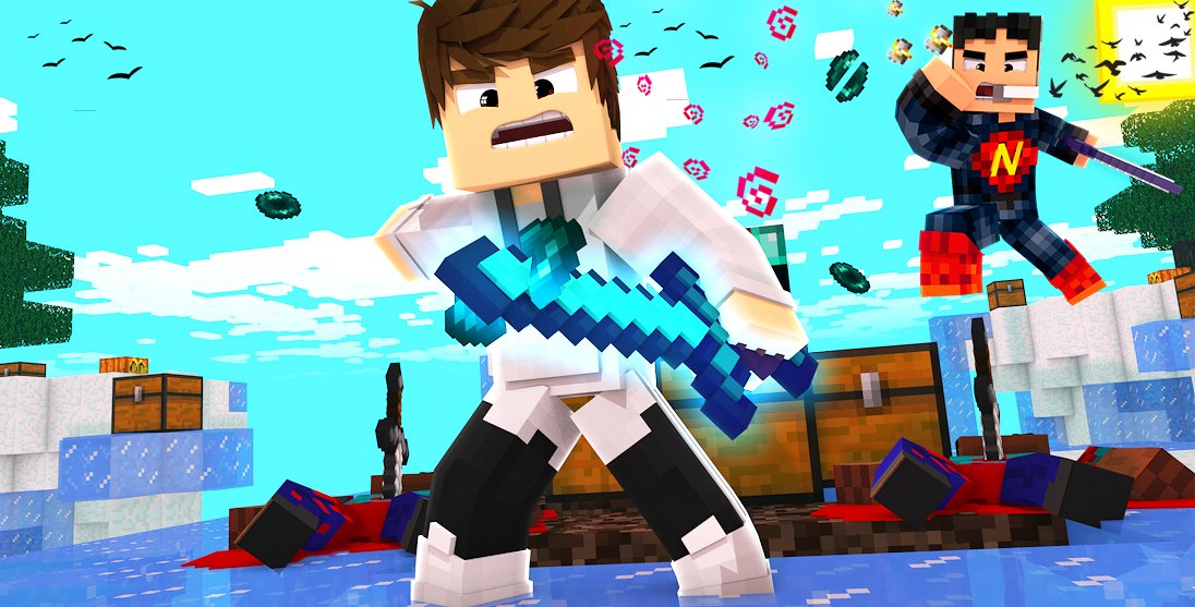 Mais Uma Acabou De Sair Do Forno!! 
On Para Trabalhos!

Tema: SkyWars
By:
<a href="/Lu1zDesginer/">Gabriel Designer</a>

For:
@Scoobinhoo