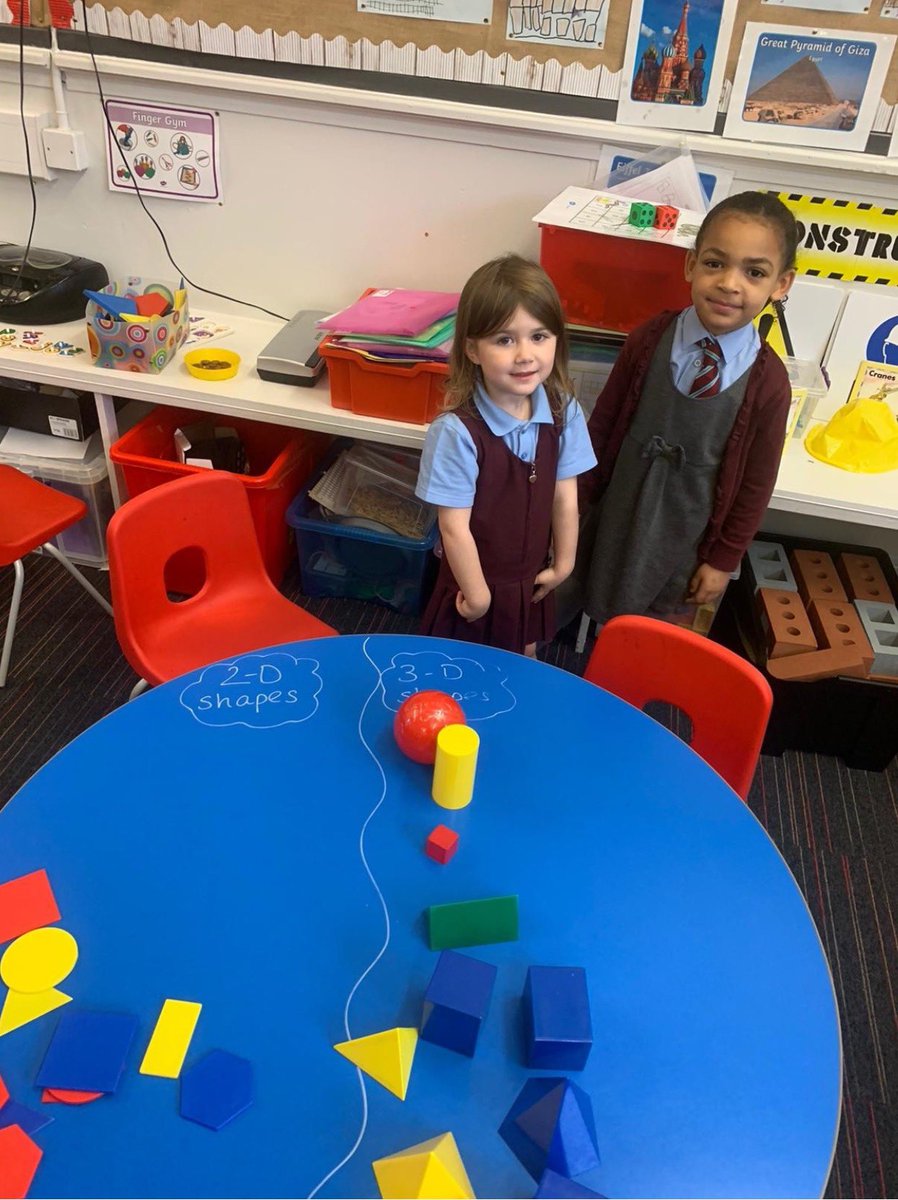 StCharlesGla's tweet photo. Lots of #MarvellousMaths work going on in Primary 1b today. Lots of activities to reinforce numbers to 20, 2D and 3D shapes and addition. #WeLoveMaths #ShapeSorting @glasgowcounts https://t.co/BClDEIUZIt