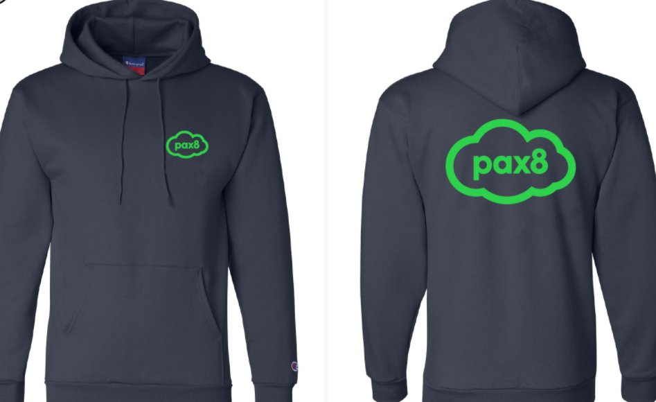 pax8's tweet image. 🎉GIVEAWAY ALERT🎉

To celebrate the upcoming launch of Pax8 Pro, we&apos;re leveling up your winter hoodie wardrobe. You&apos;re welcome.

To enter:
1️⃣ Make sure you&apos;re following us
2️⃣ Retweet this tweet

It&apos;s that easy... We&apos;ll randomly select 3 winners on Monday, 11/16.