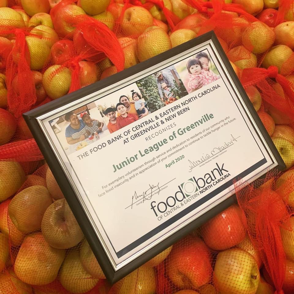 Although the entire <a href="/jlgreenvillenc/">JL Greenville, NC</a> could not volunteer due to COVID regulations this year, our small group still made an impact!

Total we bagged 2,742 lbs of 🍎 🍏 which is the equivalent of 1,828 meals to those in need! 🍽 #JLGvl #JLgvlServes #NoOneGoesHungry #FoodBankENC