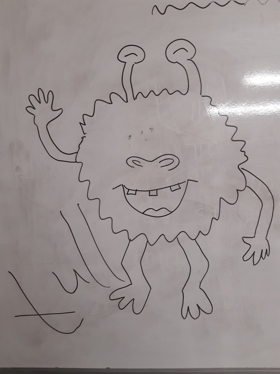 windmill1w's tweet photo. Today we arrived in our classroom and some cheeky aliens had been there. They painted their names on the table, messed up our construction area and drew on the whiteboard. Thankfully 1W are amazing at tidying up. Then we wrote all about it. #MusicFederation https://t.co/d8b6WAFXzG