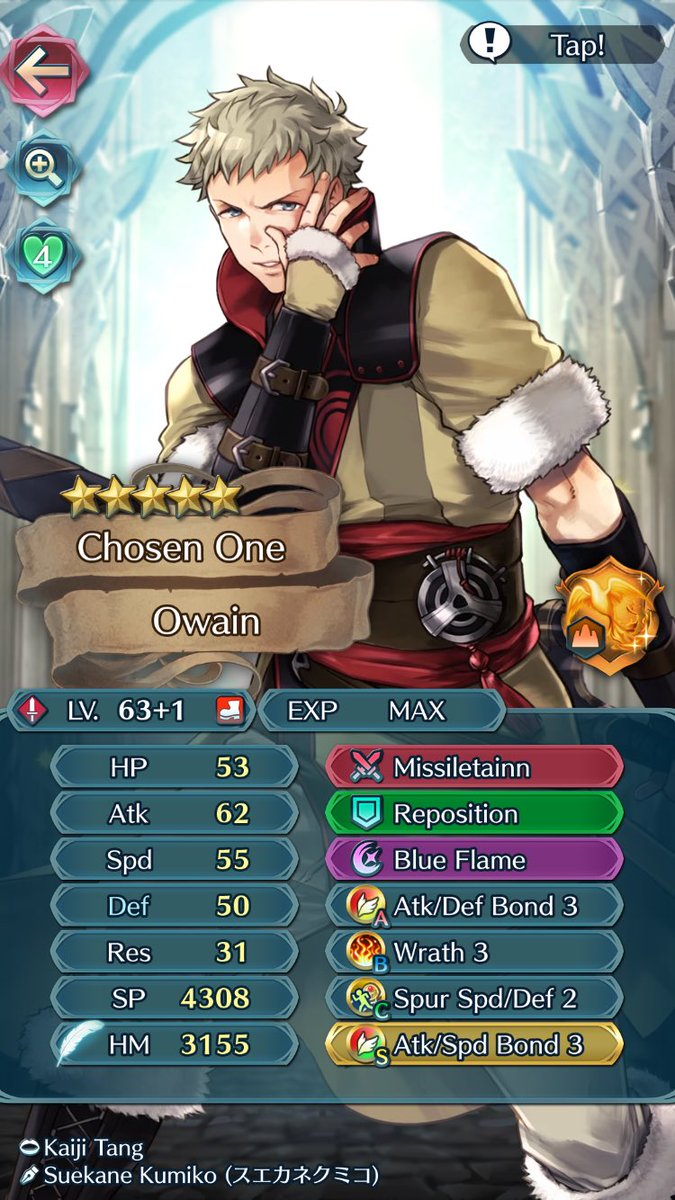 BraedenGilliss's tweet photo. The power that is fusing #OwainDark 

#FireEmblemHeroes #FEHeroes #PawnsOfLoki https://t.co/3u8LtO0oRQ