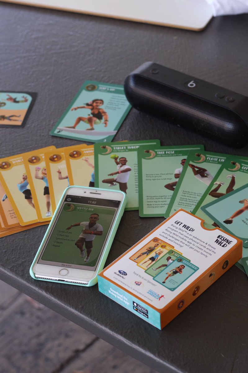 BriGeeski's tweet photo. Virtual PE solved! 🏃🏼♀️ Check out @risingwild, a new adventure & fitness program for kids. Mobile App + Storytelling + Fitness Cards Mailed to Your Door. Get kids outside & moving when they are schooling from home. #Ad #VirtualPE #ANewEra #RisingWild
https://t.co/uu1HqgrxBR https://t.co/V8zahq4CzN
