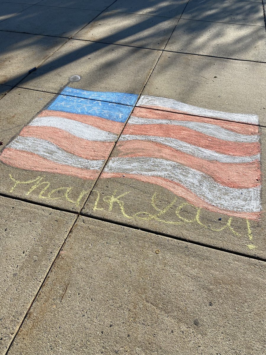 ChristaMCA_JSD's tweet photo. Photos from some of our Annual Run For Vets activities yesterday.  This year we were not able to run/walk but our vets were still honored and appreciated! 🇺🇸 #cmmslionpride 🦁 https://t.co/FylhdWzLPH