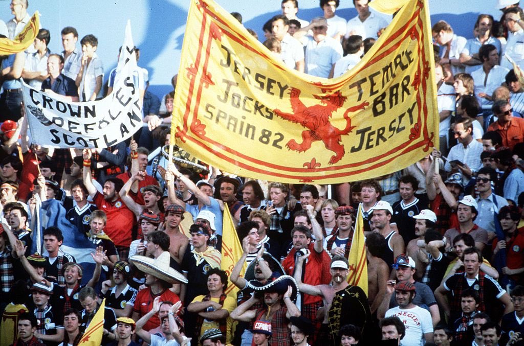 After qualifying for 6 out of 7 World Cups from '74 to '98 the Scottish National Team had become a familiar sight in international football alongside their brilliant travelling fanbase ‘the tartan army’ who made their presence known no matter where the tournaments took place