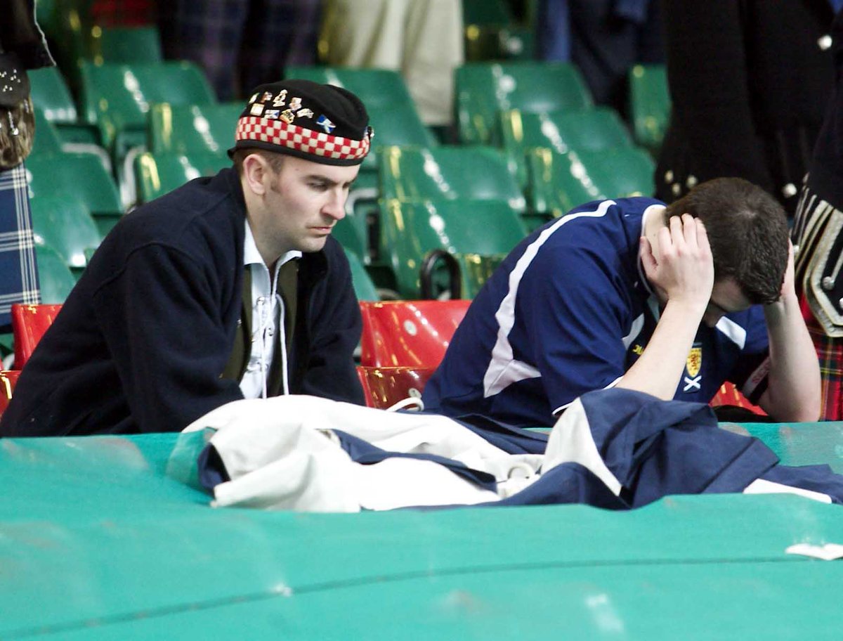 But the Scot’s role in major tournaments came to an abrupt end after France 98 thanks to 22 years of qualifiers that have been nothing but a source of constant pain, bad luck and heartbreak for Scottish football fans. Here’s just some of what they’ve been through: