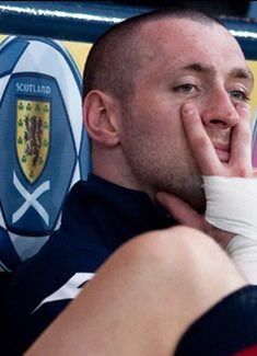The scandal saw both players benched for the next qualifier against Iceland but instead of take their punishment on the chin the pair were caught showing their feelings to cameras with these two-fingered gestures whilst sat on the bench at Hampden Park.