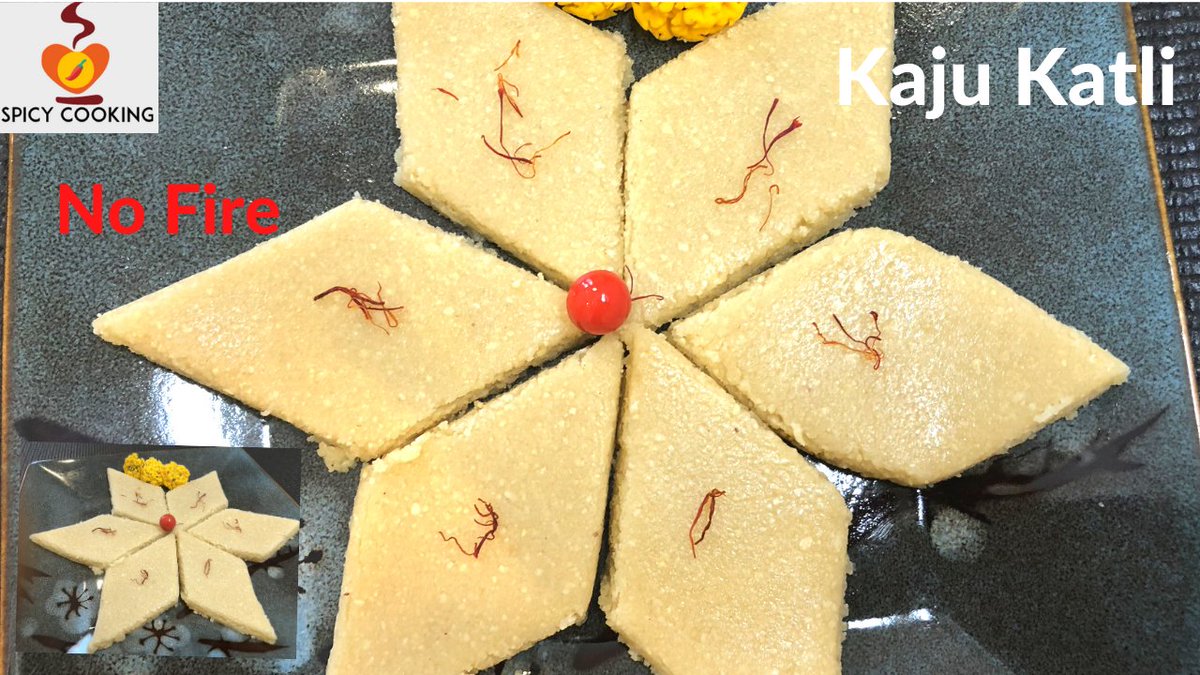 SpicycookingM's tweet image. Kaju Katli Recipe | Diwali sweets | no cooking Instant kaju katli | kaju barfi recipe

#KajuKatliRecipe #NoFireCooking #kajukatli
#kajuburfi
#sweetrecipe  
youtu.be/1-dC_mxawiM