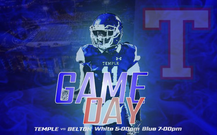 THS9thFootball's tweet photo. #GameDay #BeatBelton @OttTempleISD @CoachStew_TTR @templewildcats https://t.co/4lPn5msEgA