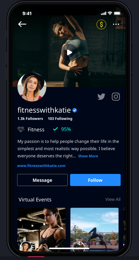 TheElevateApp's tweet photo. Online marketplace app, Elevate, seeks virtual fitness trainers for beta testing and app launch. Must:
• Have 1 year of experience
• Be willing to create short video content
• Have a social media presence
• Have good communication skills

https://t.co/5Symzescmy https://t.co/JfcLyTuzhF