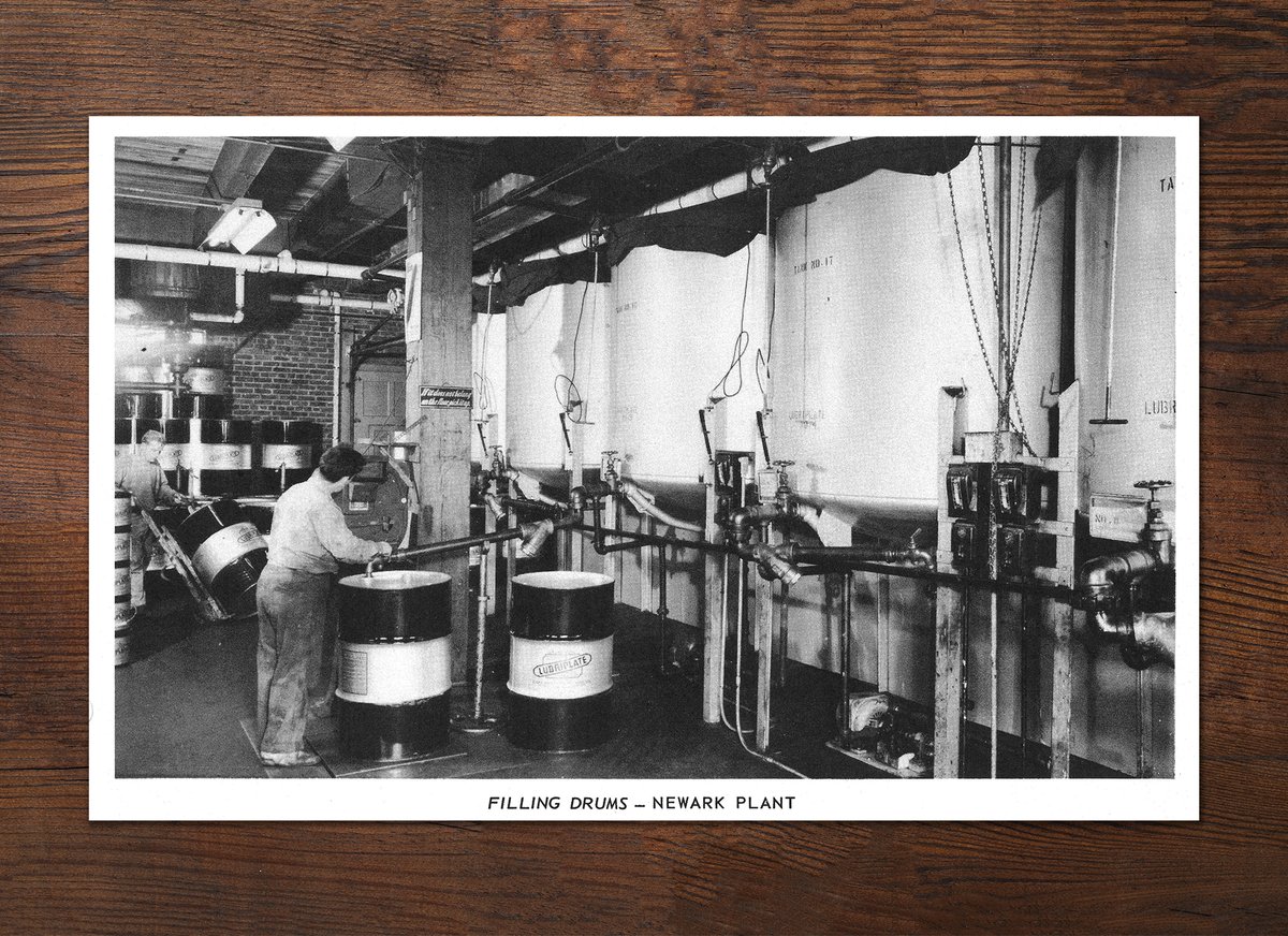 Filling drums at the Newark Plant in the 1950s!
#ThrowbackThursday