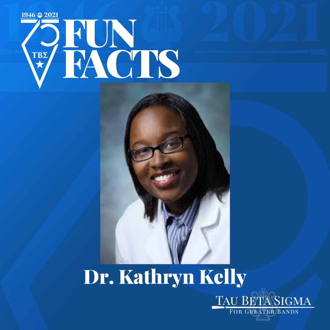 TauBetaSigma's tweet photo. The first National President from an HBCU chapter was Dr. Kathryn Garrett Kelly from the Eta Delta chapter at Howard University. Kathryn was elected at the 2015 National Convention in Lexington, Kentucky.  

#75FunFacts #TBSFunFactDay https://t.co/vbzRVVtR6X