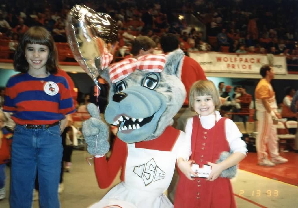 helen_phifer's tweet photo. Retro Ms Wuf!!! Go Pack! #NCStateRedWhite #tbt @NCState @wolfpackclub @PackAthletics @PackPride @NCStateSAA @NCStateAlumni https://t.co/qODmhdYsWx