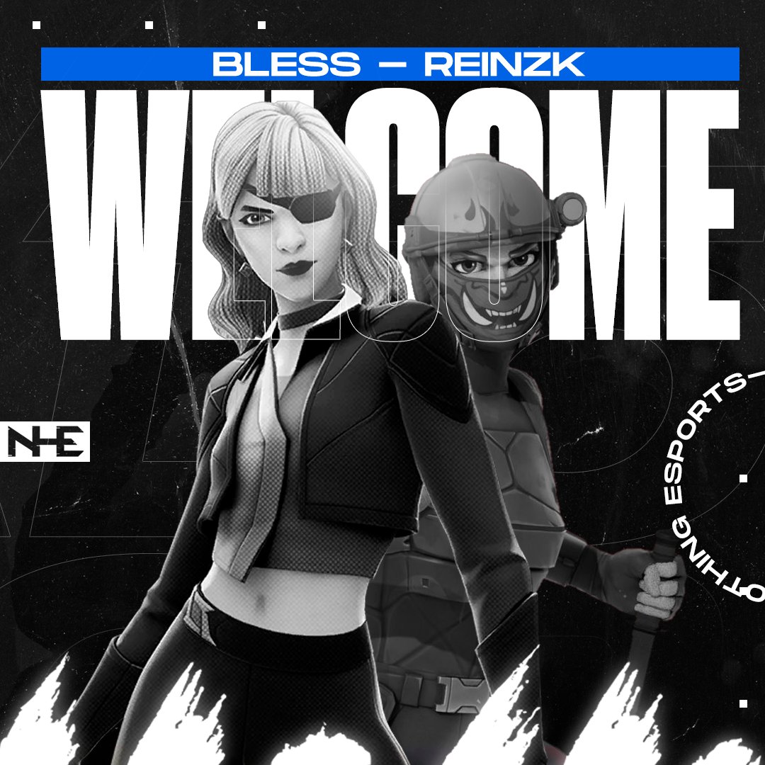 ¡VUELVE FORTNITE! 🔙

Así es. Tras un largo receso en la escena competitiva de Fortnite hoy volvemos, representados por grandes jugadores acompañados de muchas sorpresas.

¡Bienvenidos Reinzk &amp; Bless!
Tras varios resultados en torneos oficiales hoy los traemos a reforzar Fortnite