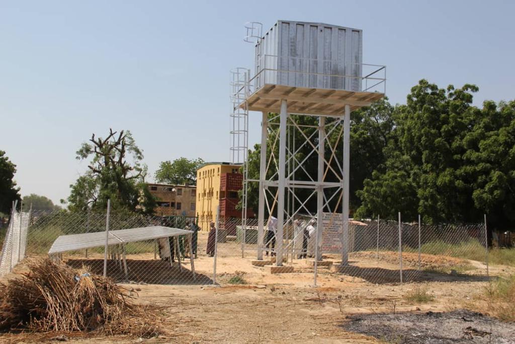 MCRPBORNO's tweet photo. MCRP Borno Handing Over of Completed Solar Borehole Project in Maimalari Baracks. https://t.co/UVAw9xKO67